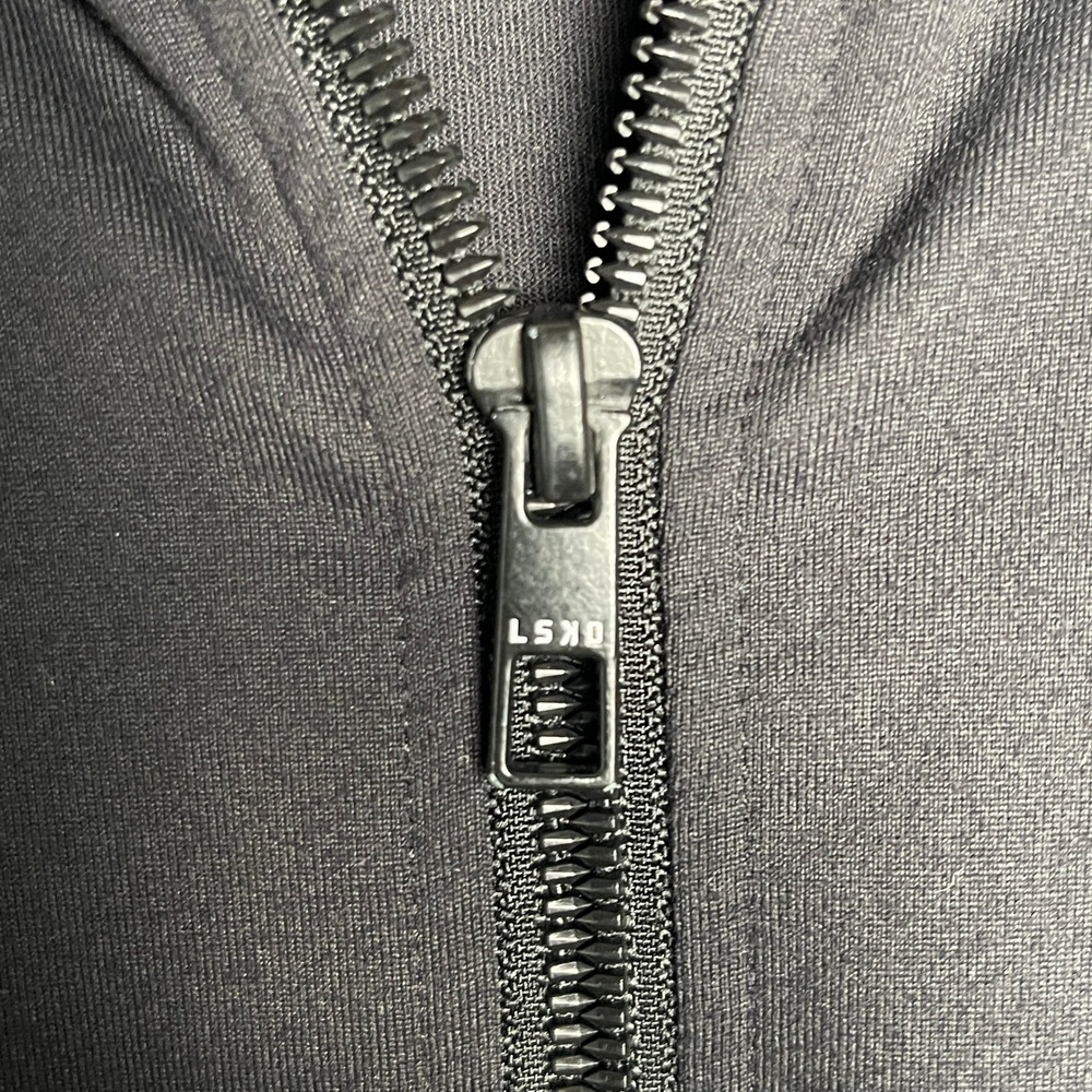 LSKD Womens Black Performance Track Jacket Full Zip Thumbholes XXL‎ - Picture 5 of 8